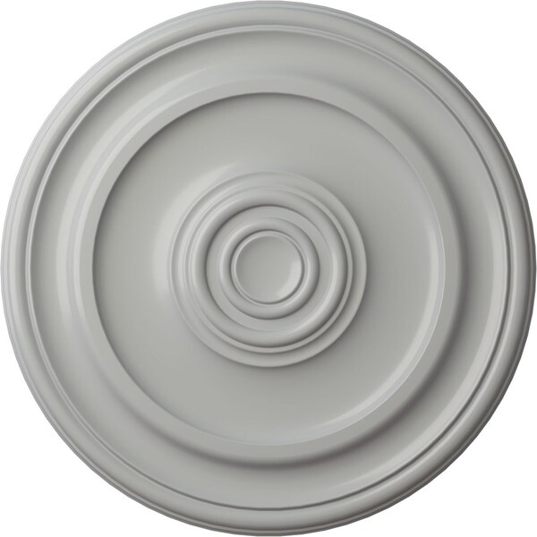 Ekena Millwork Kepler Traditional Ceiling Medallion (For Canopies up to 4 1/2"), 19 3/4"OD x 1 1/2"P, Frost CM20KPFRF - main